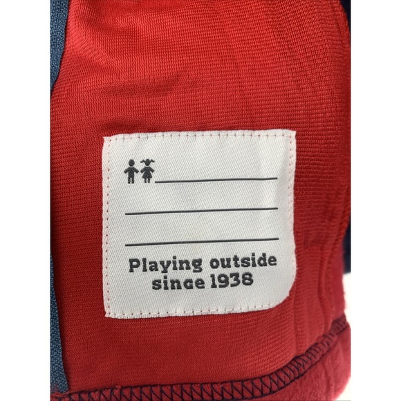 Columbia Boys' Toddler Steens Mountain II Fleece Jacket XXS 4/5 Red / Navy - Picture 7 of 10